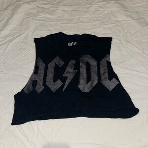 AC/DC Crop top